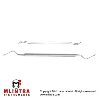 Lucas Bone Curette Stainless Steel, 18 cm - 7"